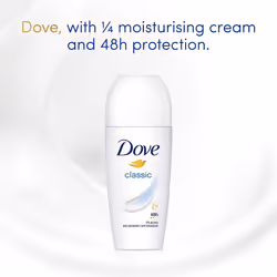 Roll On Classic Antiperspirant up to 48H of Sweat and Odour Protection with Long Lasting Fresh and Clean Fragrance Travel Size Deodorant For Women,