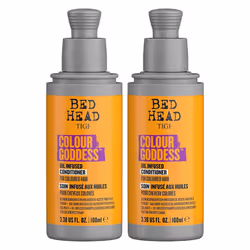 Bed Head by Tigi Colour Goddess Mini Conditioner for Coloured Hair, 100ml, 2pk