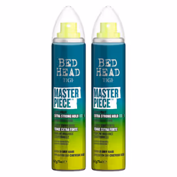 Bed Head TIGI Masterpiece Hairspray Extra Strong Hold & Massive Shine 75ml, 2pk