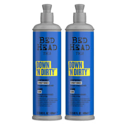 Bed Head by TIGI Down N Dirty Conditioner For Detox & Repair, 400ml, 2pk