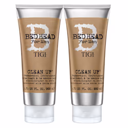 Bed Head for Men by TIGI Clean Up Mens Daily Conditioner for Normal Hair 200ml,2pk