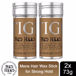 Bed Head for Men by TIGI Mens Hair Wax Stick for Strong Hold 73g, 2pk
