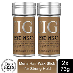 Bed Head for Men by TIGI Mens Hair Wax Stick for Strong Hold 73g, 2pk