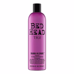 Bed Head by Tigi Dumb Blonde Shampoo for Damaged Blonde Hair, 750ml 2 Pack