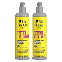 Bed Head by TIGI Bigger The Better Leight Weight Volume Conditioner, 300ml, 2pk