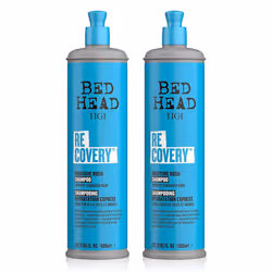 Bed Head by TIGI Recovery Moisturising Shampoo For Dry Hair, 600ml, 2pk