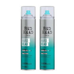 Bed Head by TIGI Hard Head Hairspray for Extra Strong Hold, 385ml, 2pk