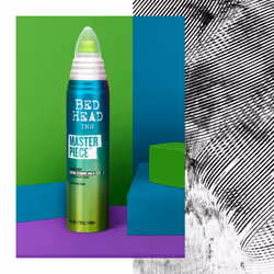Bed Head by TIGI Masterpiece Shiny Hairspray for Strong Hold and Shine 340ml,2pk