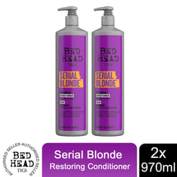 Bed Head Serial Blonde Conditioner for Damaged Blonde Hair 970ml, 2 Pack