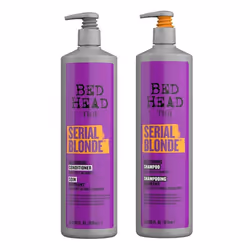 Bed Head TIGI Serial Blonde Repair Shampoo & Conditioner for Damaged Hair, 970ml