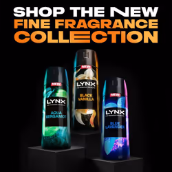 Lynx Fine Fragrance Black Vanilla Bundle Premium Body Wash,Spray & Stick for Men