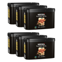 NESCAFE Partners' Blend Instant Coffee 500g Tin, 6 Pack