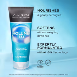 John Frieda Volume Lift Shampoo with Conditioner,250ml