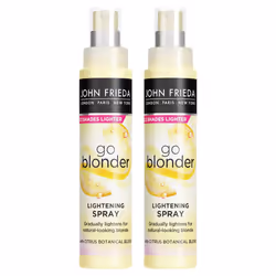 John Frieda Go Blonder Lightening Spray for Healthier-Looking Hair 100ml, 2 Pack