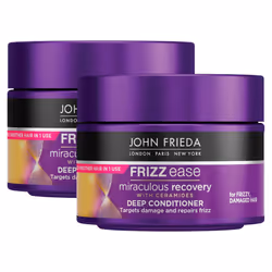 John Frieda Frizz Ease Miraculous Recovery Deep Conditioner Hair Mask 250ml, 2pk