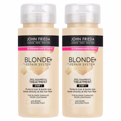 John Frieda Blonde+ Repair System Pre-Shampoo Treatment 100ml, 2 Pack