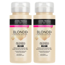 John Frieda Blonde+ Repair System Pre-Shampoo Treatment 100ml, 2 Pack