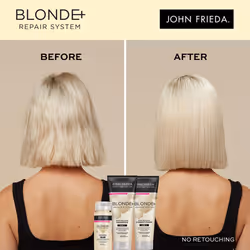 John Frieda Blonde+ Repair System Pre-Shampoo Treatment 100ml, 2 Pack
