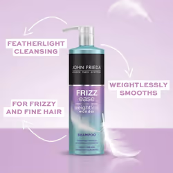 2x John Frieda Frizz Ease Weightless Wonder Hair Shampoo & Conditioner Duo,500ml