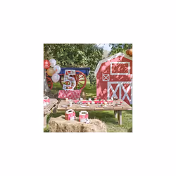 Customisable Farm Themed Birthday Barn Party Box Including Sticker Sheets & Animal Characters