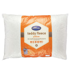 Silentnight Pillow Soft Teddy Fleece Fluffy Non Allergy Support Machine Washable