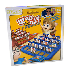 ) Kids 5 Piece Game Bundle Classic Family Educational Fun Traditional Board Games - Who is it? (Guess Who