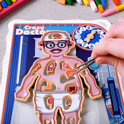 Classic Family Kids Operation Game Doctor Toy Girls Boys Electronic Board Game