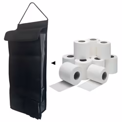 Hanging Toilet Roll Holder Organiser Storage - 10 Rolls