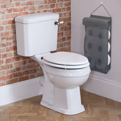 Hanging Toilet Roll Holder Organiser Storage - 6 Rolls