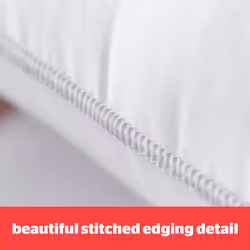 Pack 2 Silentnight Bounceback Pillows, White Hotel Pillow Pair Medium Firm Ultrabounce