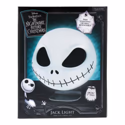 Paladone Nightmare Before Christmas Jack Mask Light, Batteries required