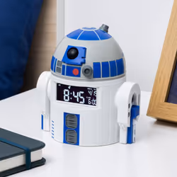 Paladone R2D2 Digital alarm clock Blue, White