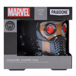 Paladone Starlord Shaped Mug cup Black Universal 1 pc(s)