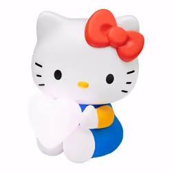 Paladone Hello Kitty Shaped Light, Light decoration figure, Blue, White, Freestanding, Battery, AAA, 160 mm