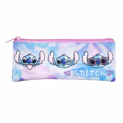 Disney Lilo and Stitch Backpack 3 Piece | Backpack  Pencil Case and Water Bottle | Lilo and Sttich Schoolbag | Multicolour