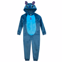 Disney Stitch Onesie | Lilo and Stitch Girls Onesie | Stitch Girls Pajamas | Blue 12