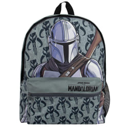 STAR WARS Backpack | Boys Bag | Mandalorian Backpack For Boys | Boys Backpack | School Bags For Boys | One Size Gray
