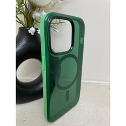 Genuine Tech21 Case for iPhone 14 Pro Magsafe Compatible EvoTint Green+ Glass