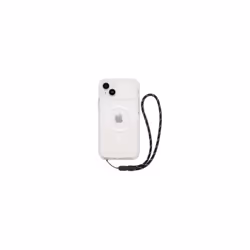 Tech21 FLEXMAX Case for iPhone 15 PLUS with 2 Lanyards Camera Slide Cover Frost
