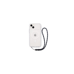 Tech21 FLEXMAX Case for iPhone 15 PLUS with 2 Lanyards Camera Slide Cover Frost
