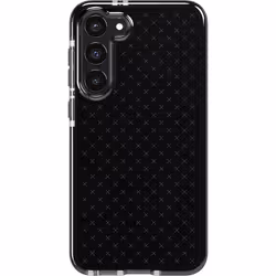 tech21 Evo Check for Samsung Galaxy S23 Plus - Smokey Black 16ft Drop Protecion Shockproof Shock-Resistant and Scratch-Resist ...