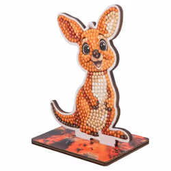 CRAFT Buddy Kangaroo Crystal Art Wildlife Buddies
