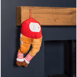 40cm Battery Operated Animated Door Hanging Reindeer Legs Decoration