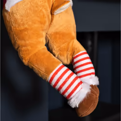 40cm Battery Operated Animated Door Hanging Reindeer Legs Decoration - Additional view 5
