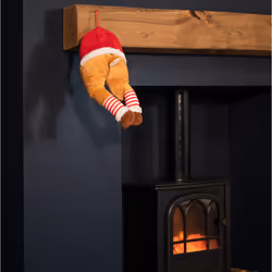 40cm Battery Operated Animated Door Hanging Reindeer Legs Decoration - Additional view 6