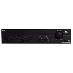 Digital Mixer AmplifiersThe A-2120DD-EB is a high cost-performance mixer power amplifier suited for broadcasting paging or ba ...