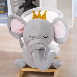 HOMCOM Baby Rocking Horse Elephant Rocking Chair Rocker Toy, for 18-36 Months - Additional view 8