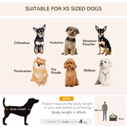 PawHut 60cm Foldable Pet Carrier Bag Soft Travel Dog Crate for Mini Dogs Brown