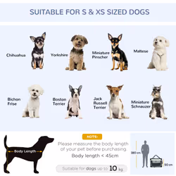 PawHut 70cm Foldable Pet Carrier Bag Soft Travel Dog Crate for Small Dogs Grey