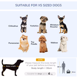 PawHut 51cm Foldable Pet Carrier Bag Soft Travel Dog Crate for Mini Dogs Grey
